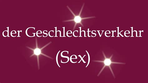 sex deutsch